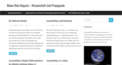 Desktop Screenshot of blauerbote.com
